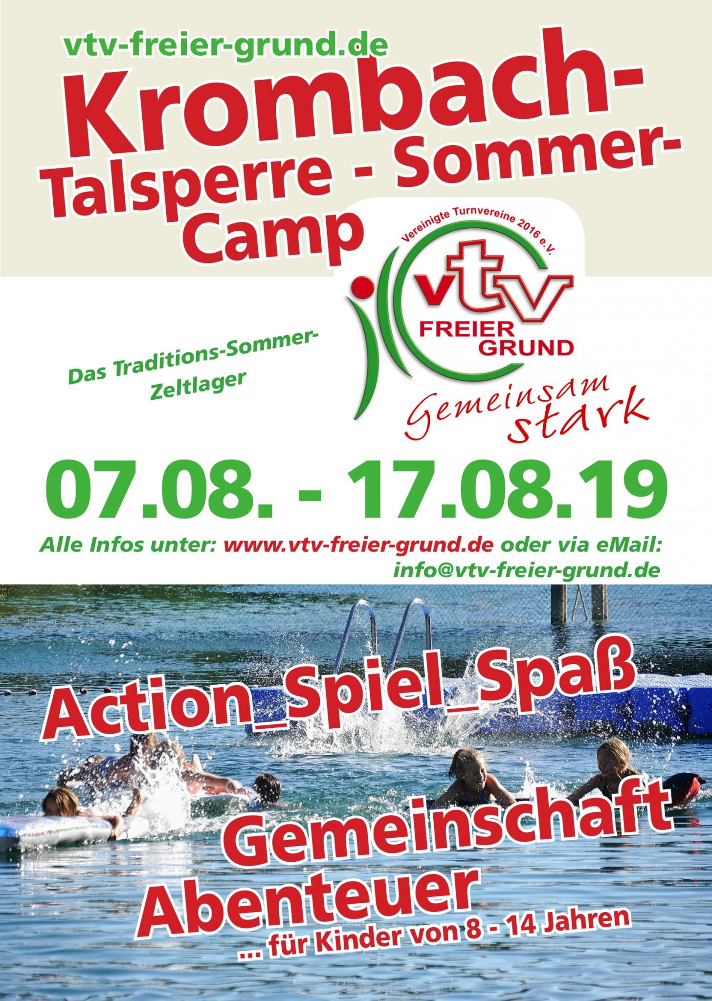 Krombach Camp 2019 - VTV Freier Grund 2016 e.V.